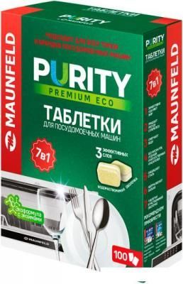 Таблетки для посудомоечной машины MAUNFELD Purity Premium ECO all in 1 MDT100PE (100 шт) Таблетки для посудомоечной машины MAUNFELD Purity Premium ECO all in 1 MDT100PE (100 шт)