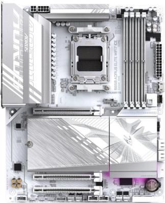 Материнская плата Gigabyte B850 Aorus Elite WiFi7 Ice (rev. 1.1) Материнская плата Gigabyte B850 Aorus Elite WiFi7 Ice (rev. 1.1)