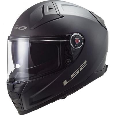 Мотошлем LS2 FF811 Vector Ii Solid (XL, черный матовый)