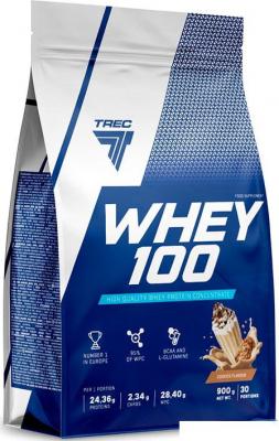Протеин сывороточный (концентрат) Trec Nutrition Whey 100 (печенье, 900 г) Протеин сывороточный (концентрат) Trec Nutrition Whey 100 (печенье, 900 г)