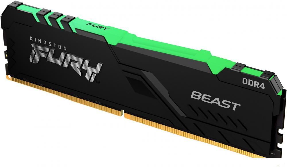 Оперативная память Kingston FURY Beast RGB 2x8ГБ DDR4 3600МГц KF436C17BB2AK2/16 Оперативная память Kingston FURY Beast RGB 2x8ГБ DDR4 3600МГц KF436C17BB2AK2/16