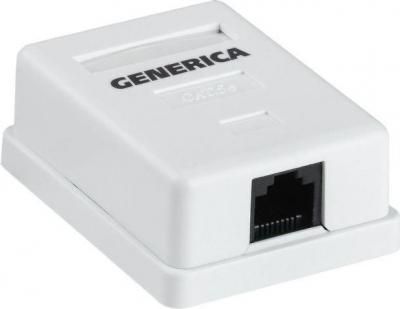 Розетка компьютерная Generica CS2-1C5EU-12-G