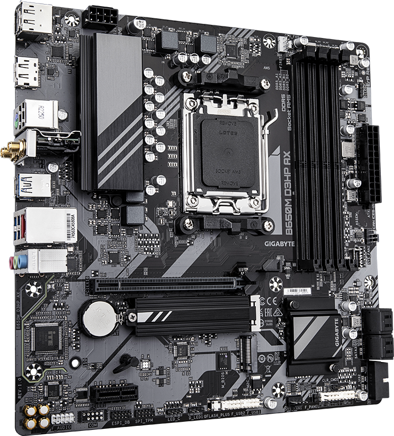 Материнская плата Gigabyte B650M D3HP AX (rev. 1.0)