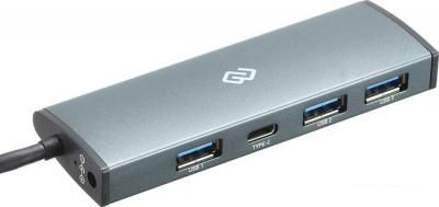 USB-хаб Digma HUB-3U3.0С-UC-G USB-хаб Digma HUB-3U3.0С-UC-G