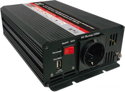 Автомобильный инвертор AVS 12/220V IN-PS600W Автомобильный инвертор AVS 12/220V IN-PS600W