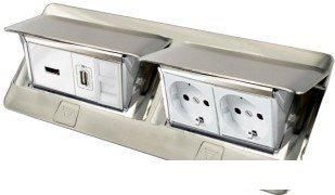 Монтажная коробка (подрозетник) Legrand 0 540 23 (нержавеющая сталь)