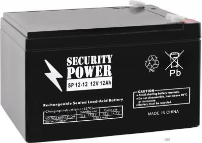 Аккумулятор для ИБП Security Power SP 12-12 F1 (12В/12 А·ч) Аккумулятор для ИБП Security Power SP 12-12 F1 (12В/12 А·ч)