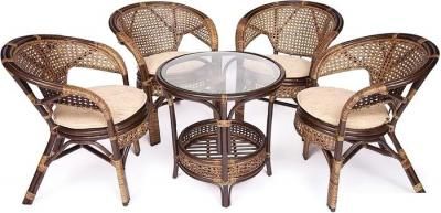 Обеденная группа TetChair Pelangi 02/15 4 кресла (грецкий орех)